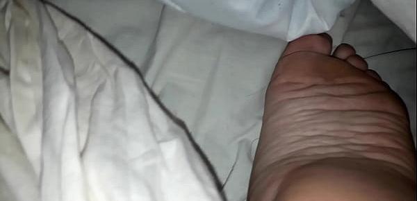  Sleeping latina feet III